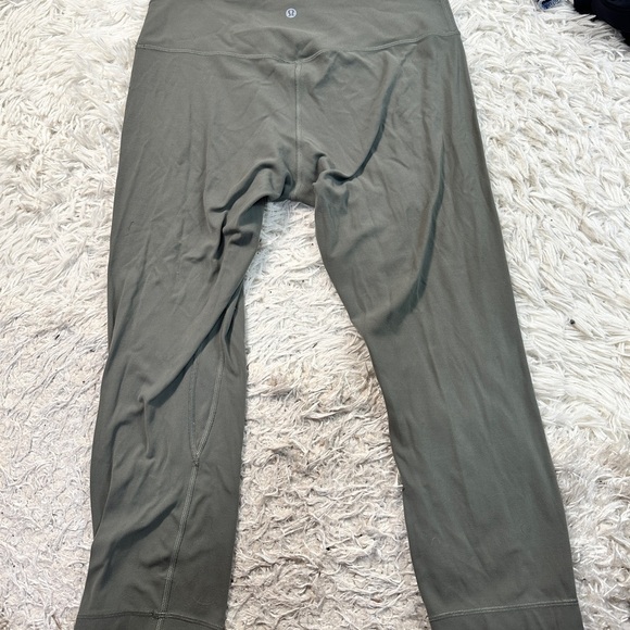 Lululemon Align Crop *21" Grey Sage - Picture 5 of 13